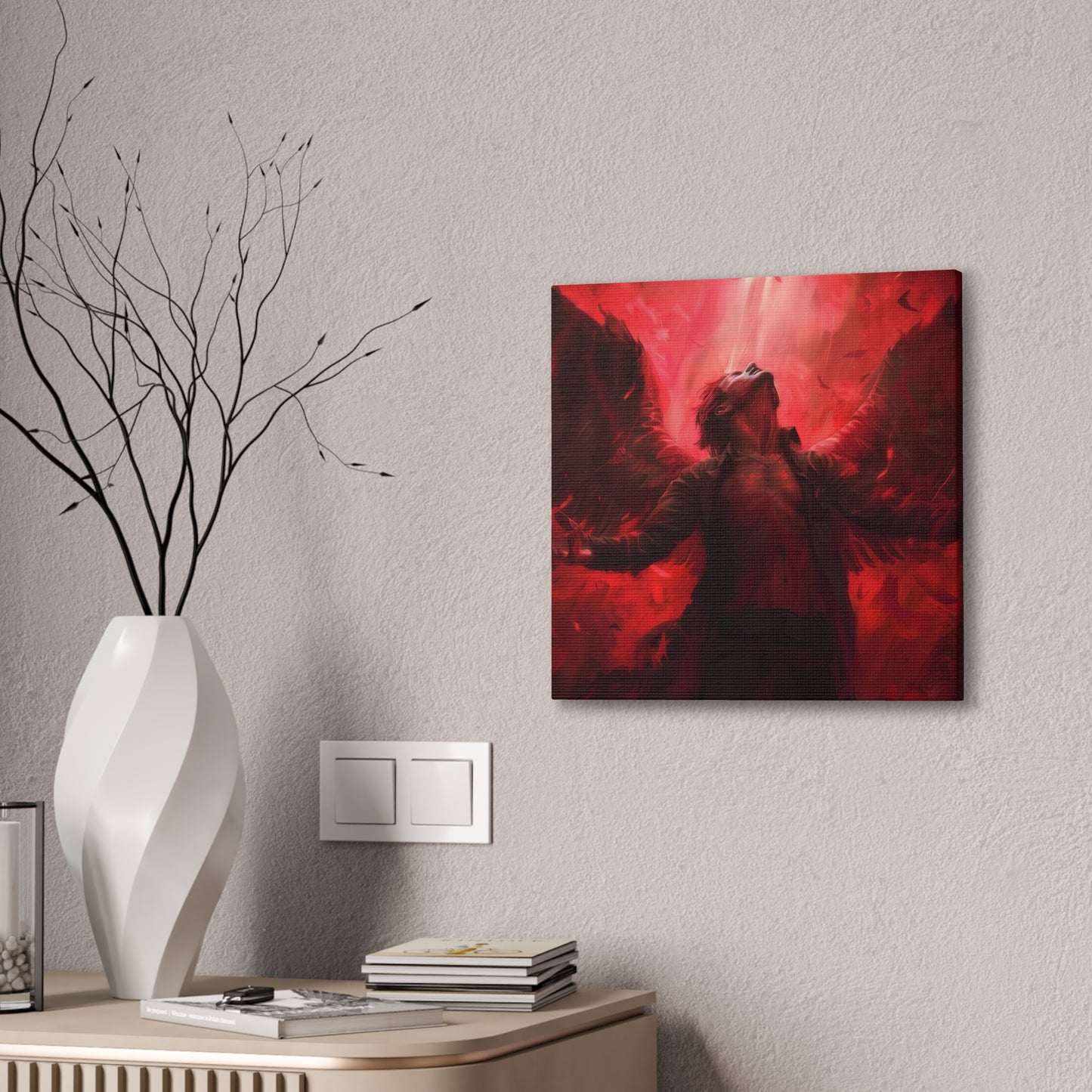 Angel or Devil - Canvas Stretched, 0.75"