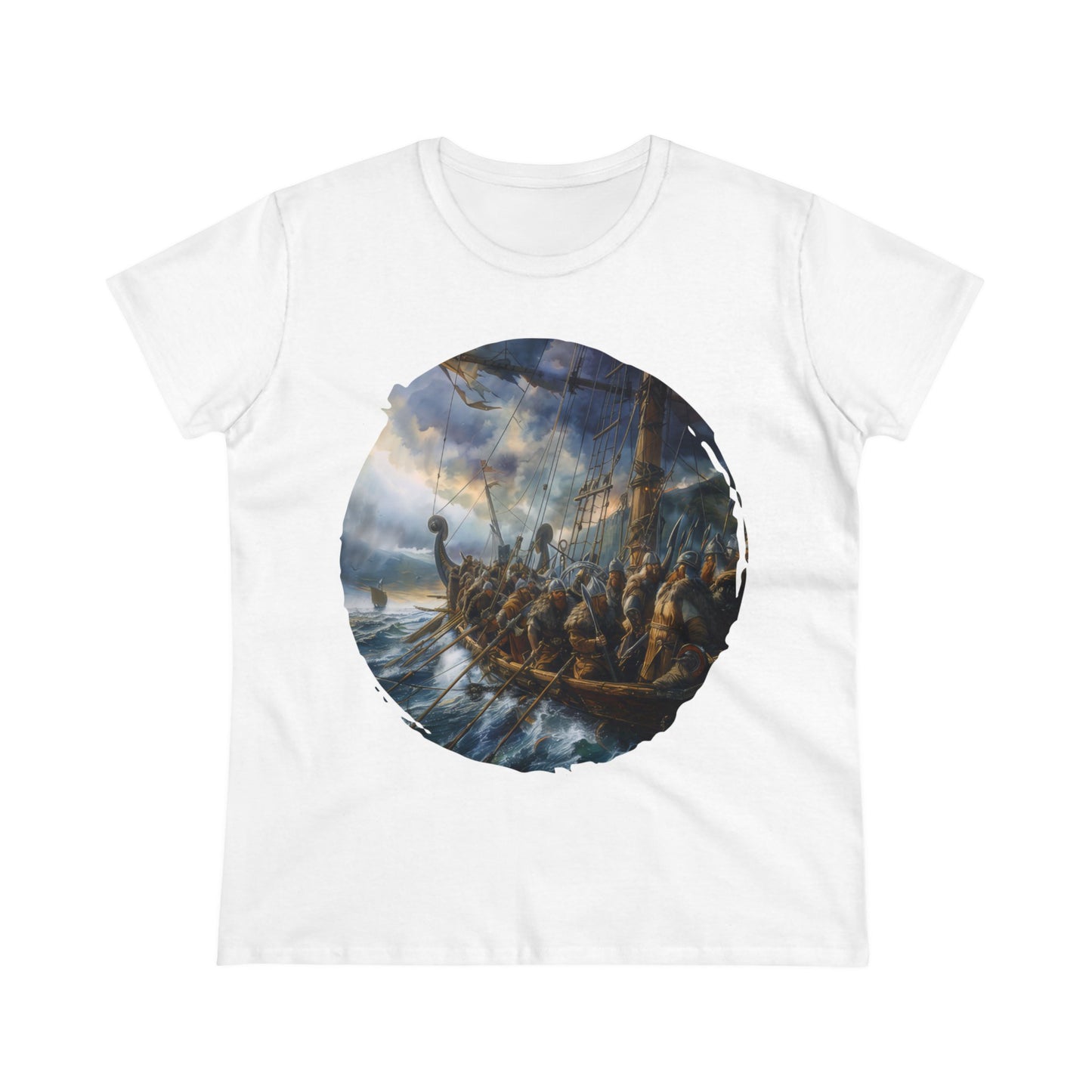 Vikings - Fantasy - Women's Midweight Cotton Tee