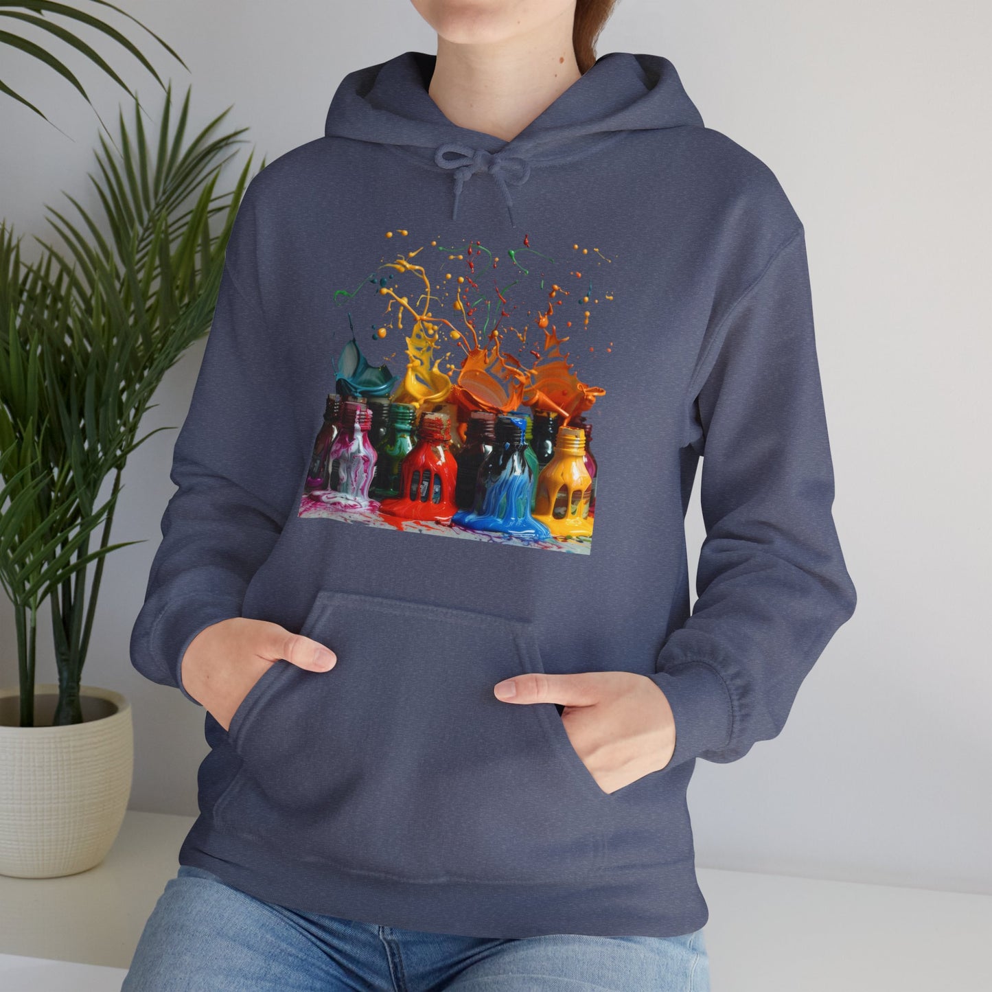 Paint Splash - Unisex Heavy Blend™ Hooded Sweatshirt