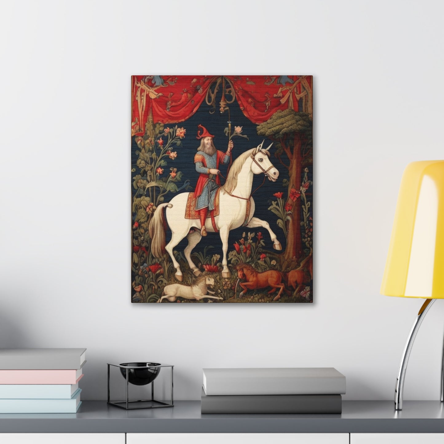 Medieval Tapestry - Canvas Stretched, 0.75"