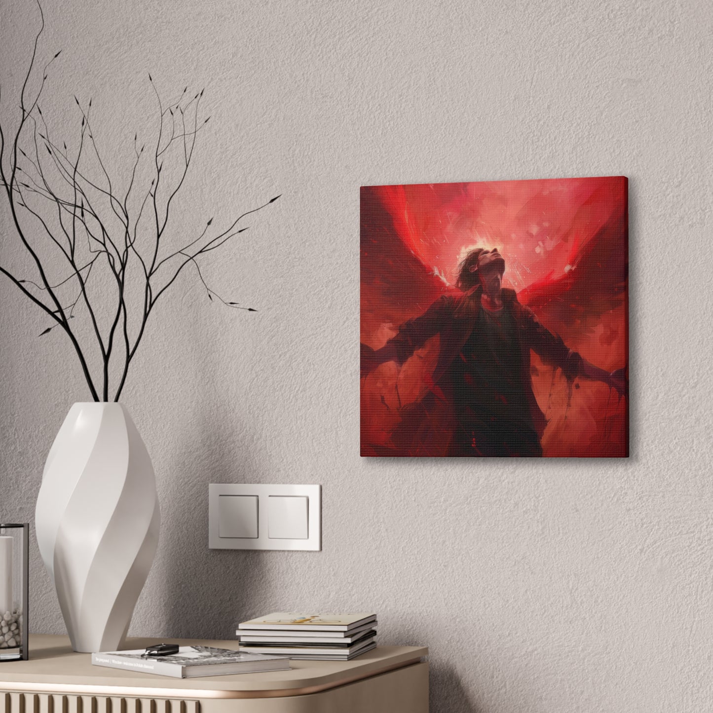 Angel or Devil - Canvas Stretched, 0.75"