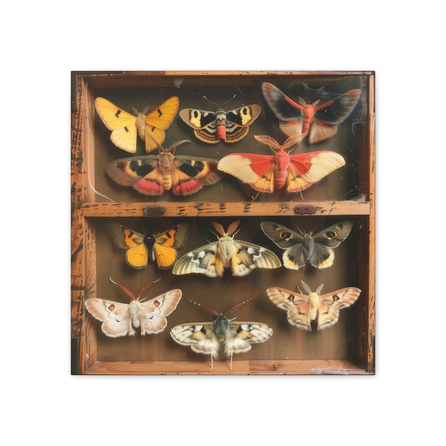 Moth Collection - Canvas Stretched, 0.75"