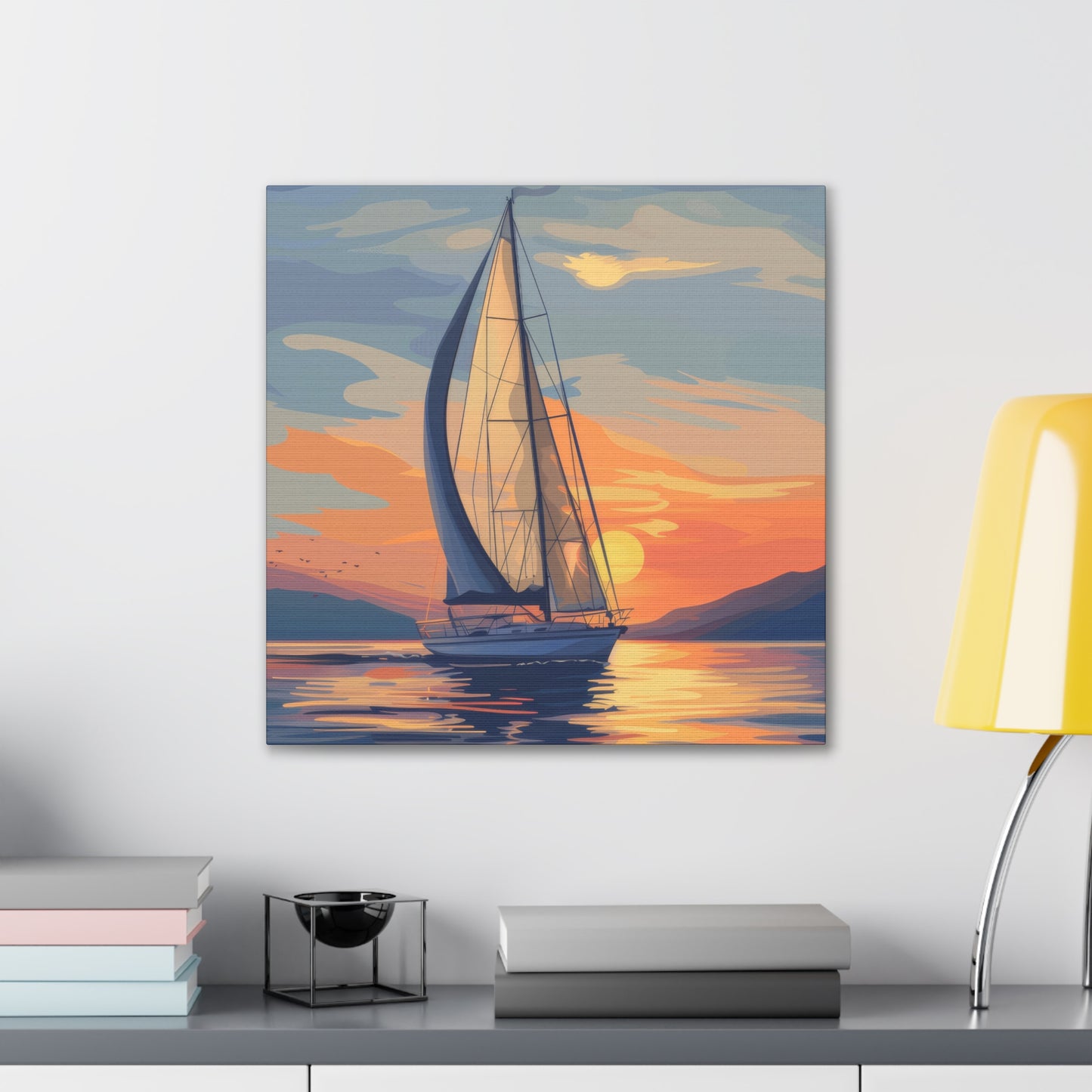 Sailing - Canvas Stretched, 0.75"