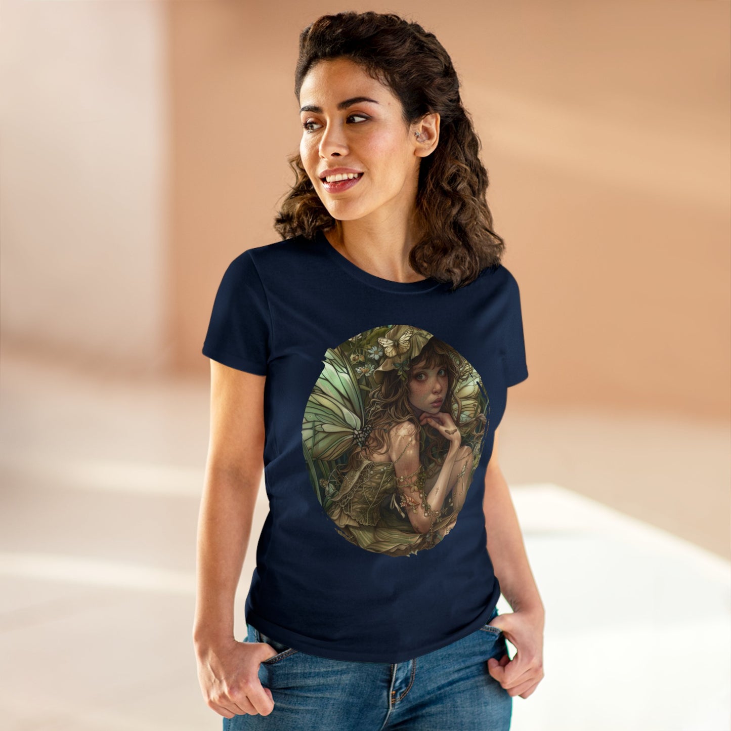 Fairy - Fantasy - Women's Midweight Cotton Tee