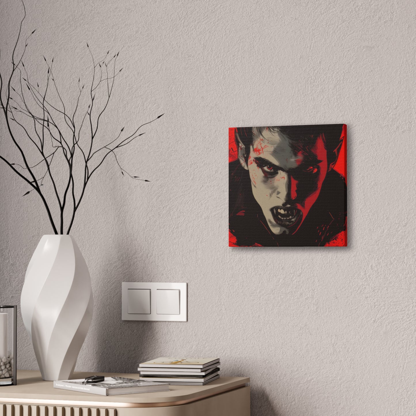 Vampire - Canvas Stretched, 0.75" - Canvas Stretched, 0.75"