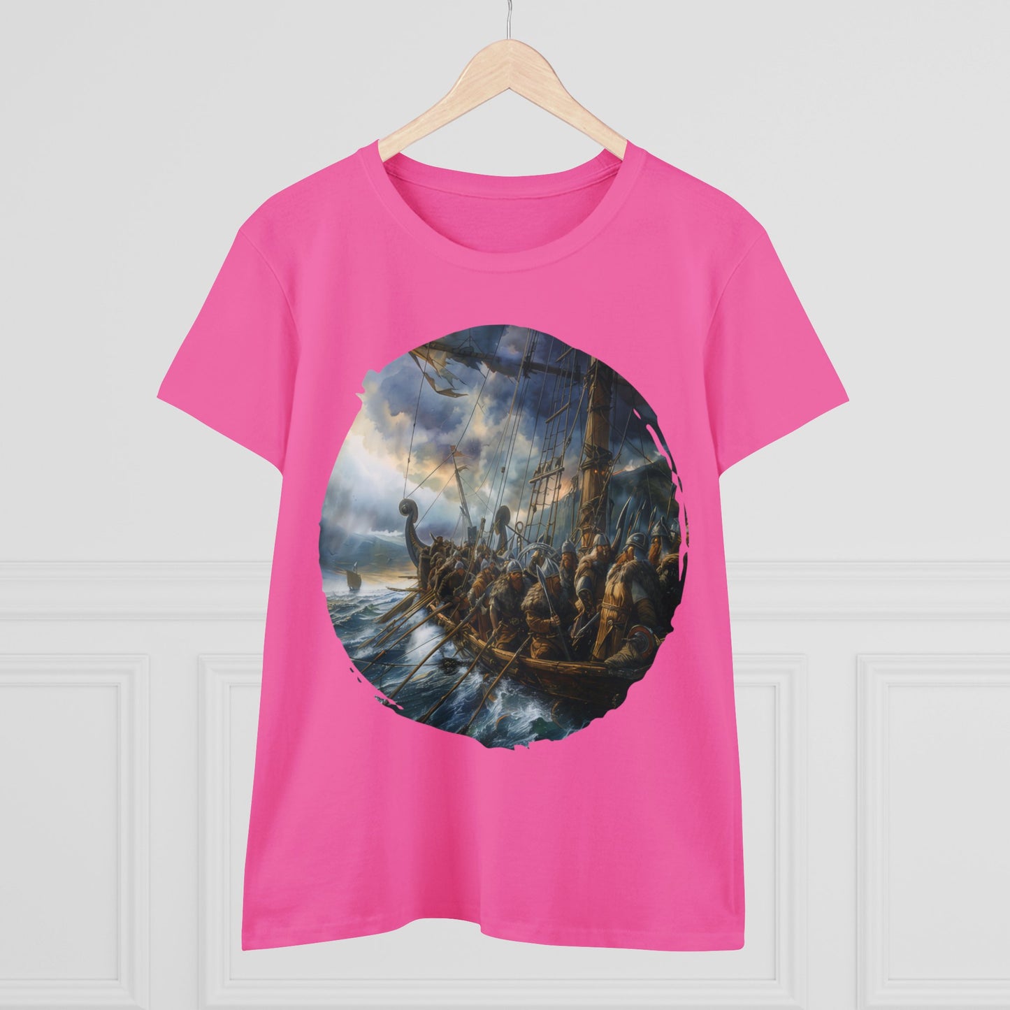 Vikings - Fantasy - Women's Midweight Cotton Tee