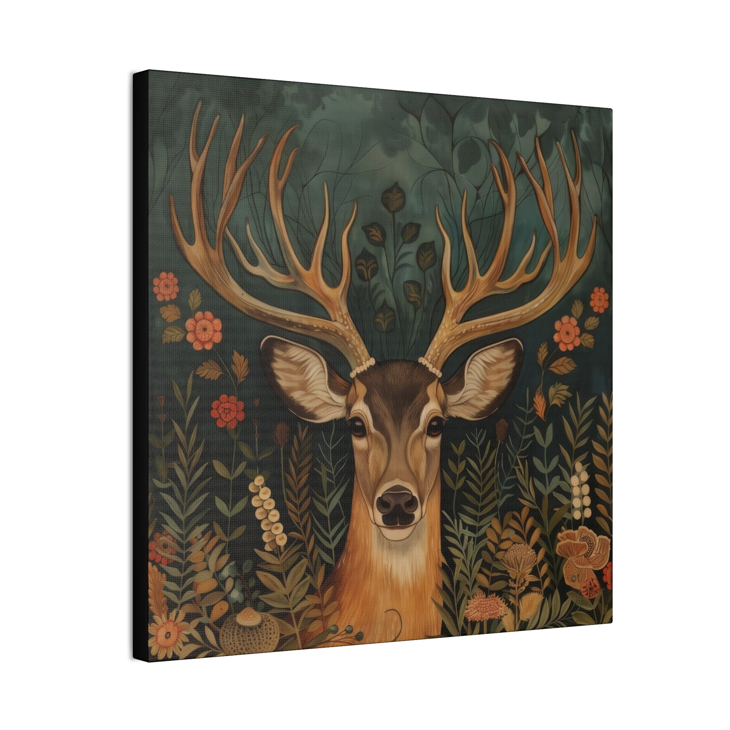 Deer - Canvas Stretched, 0.75"