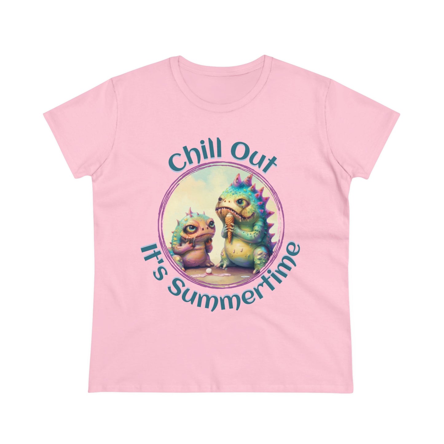 Chill Out for Summer - Women's Midweight Cotton Tee