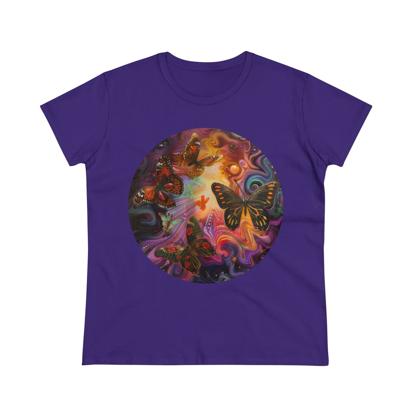 Butterflies - Women's Midweight Cotton Tee