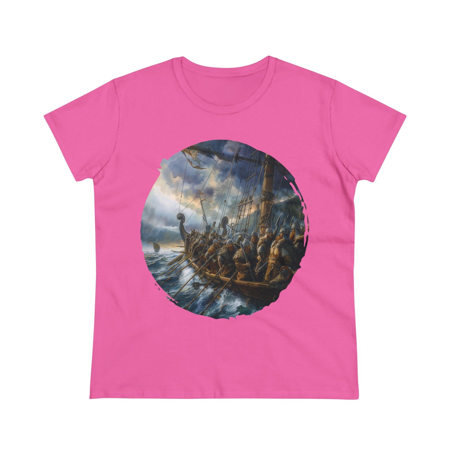 Vikings - Fantasy - Women's Midweight Cotton Tee