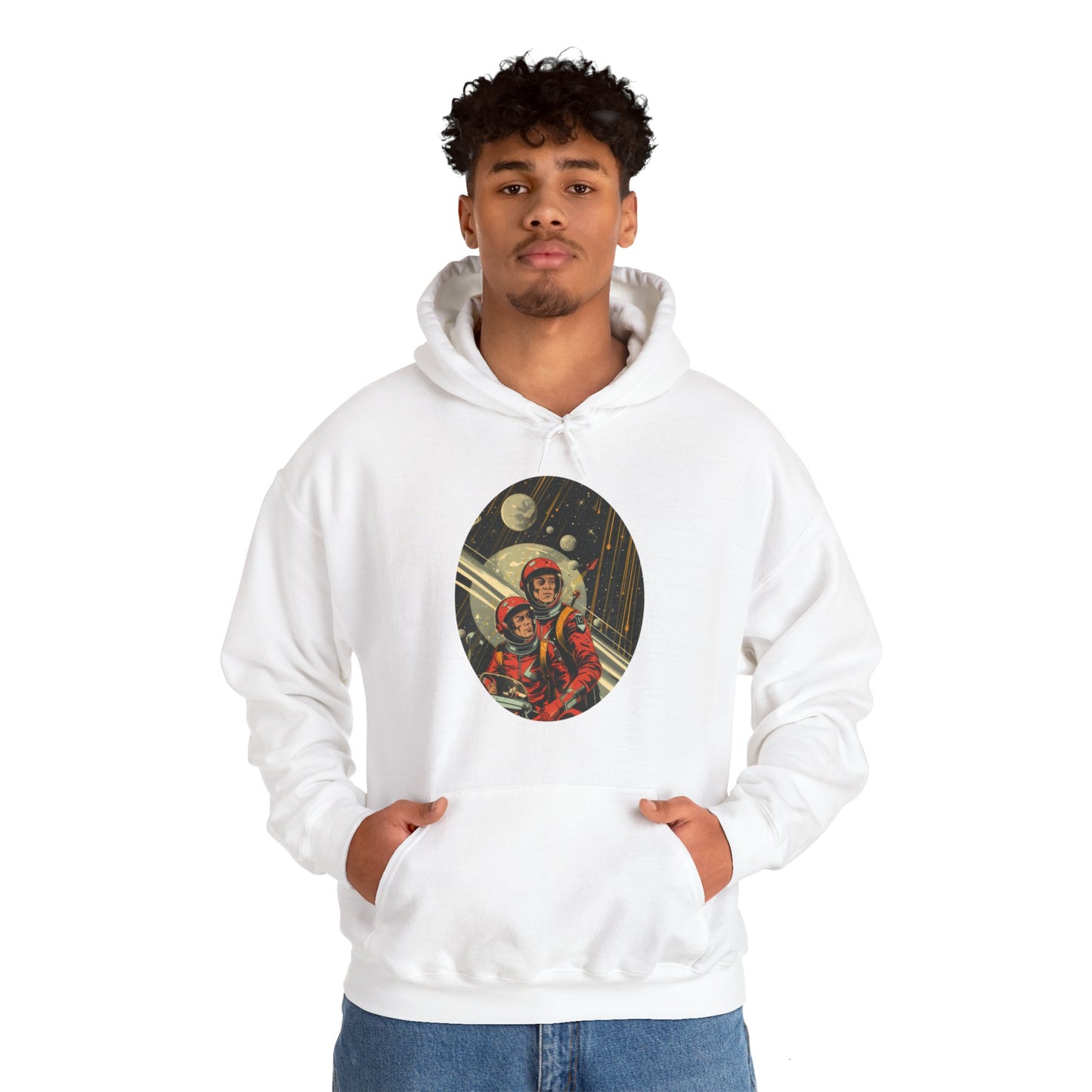 Spacemen - Unisex Heavy Blend™ Hooded Sweatshirt