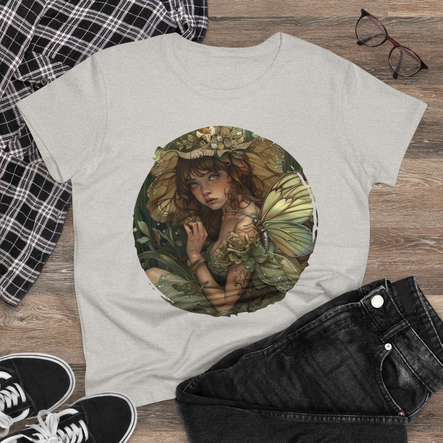 Fairy - Fantasy - Women's Midweight Cotton Tee