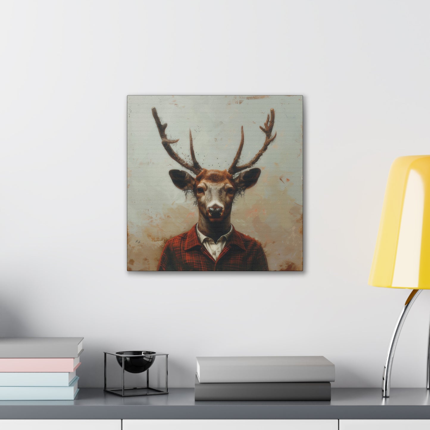 Dapper Deer - Canvas Stretched, 0.75"