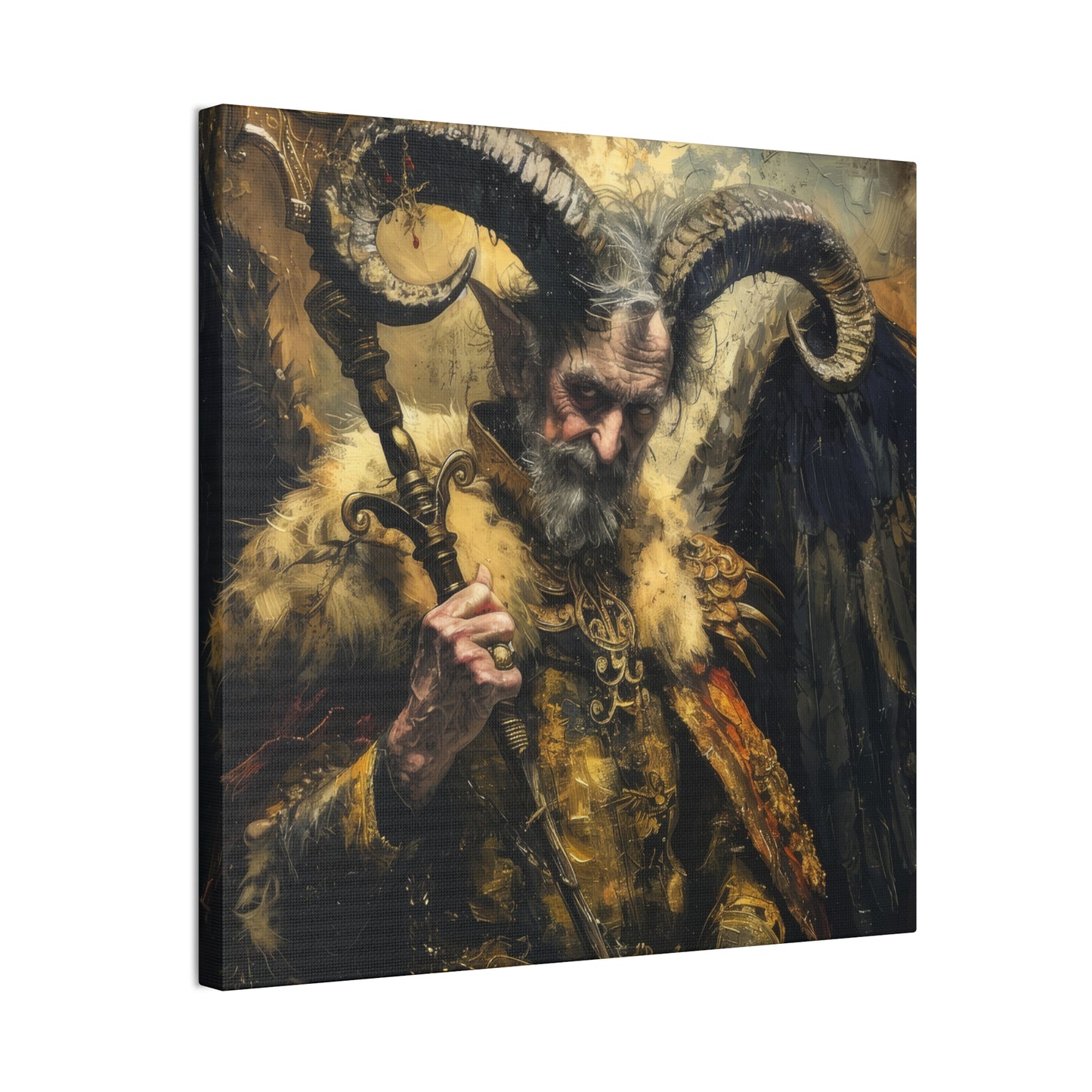 Angel or Devil - Canvas Stretched, 0.75"