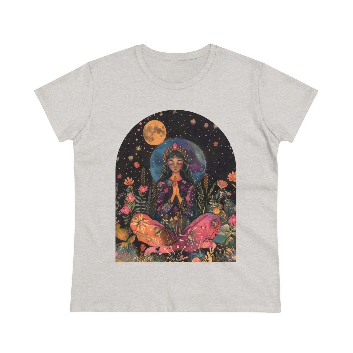 Meditation - Women's Midweight Cotton Tee