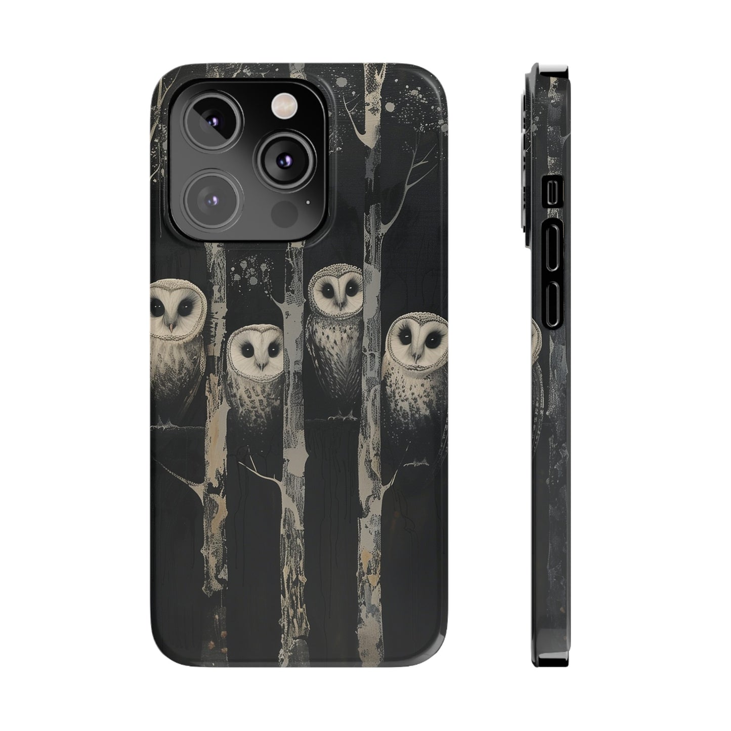 Owls at Night Phone Case