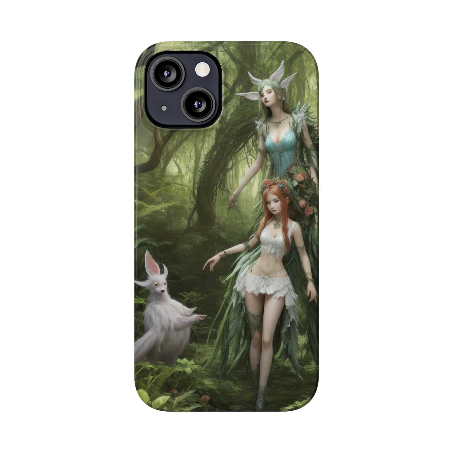 Curious Wood Nymph - Phone Case