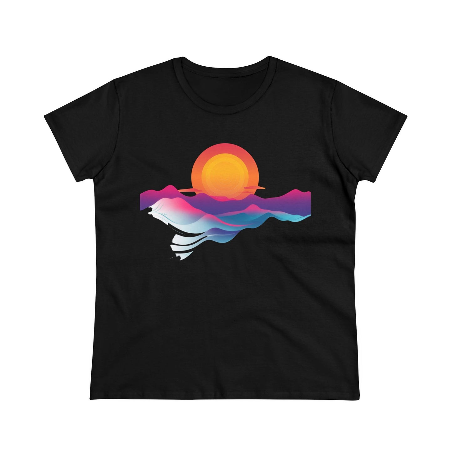 Sunrise - Women's Midweight Cotton Tee