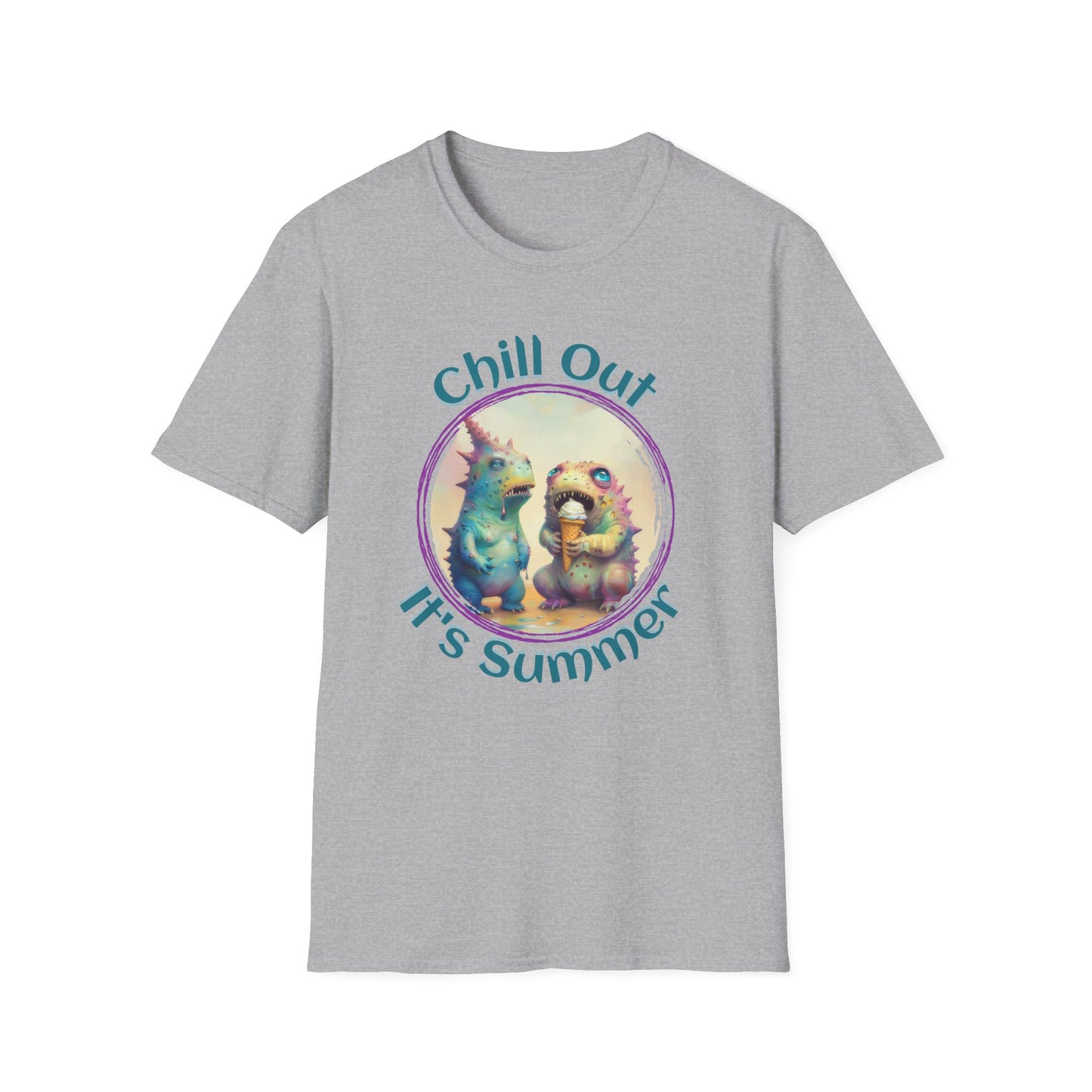 Chill Out, It's Summer - Unisex Softstyle T-Shirt