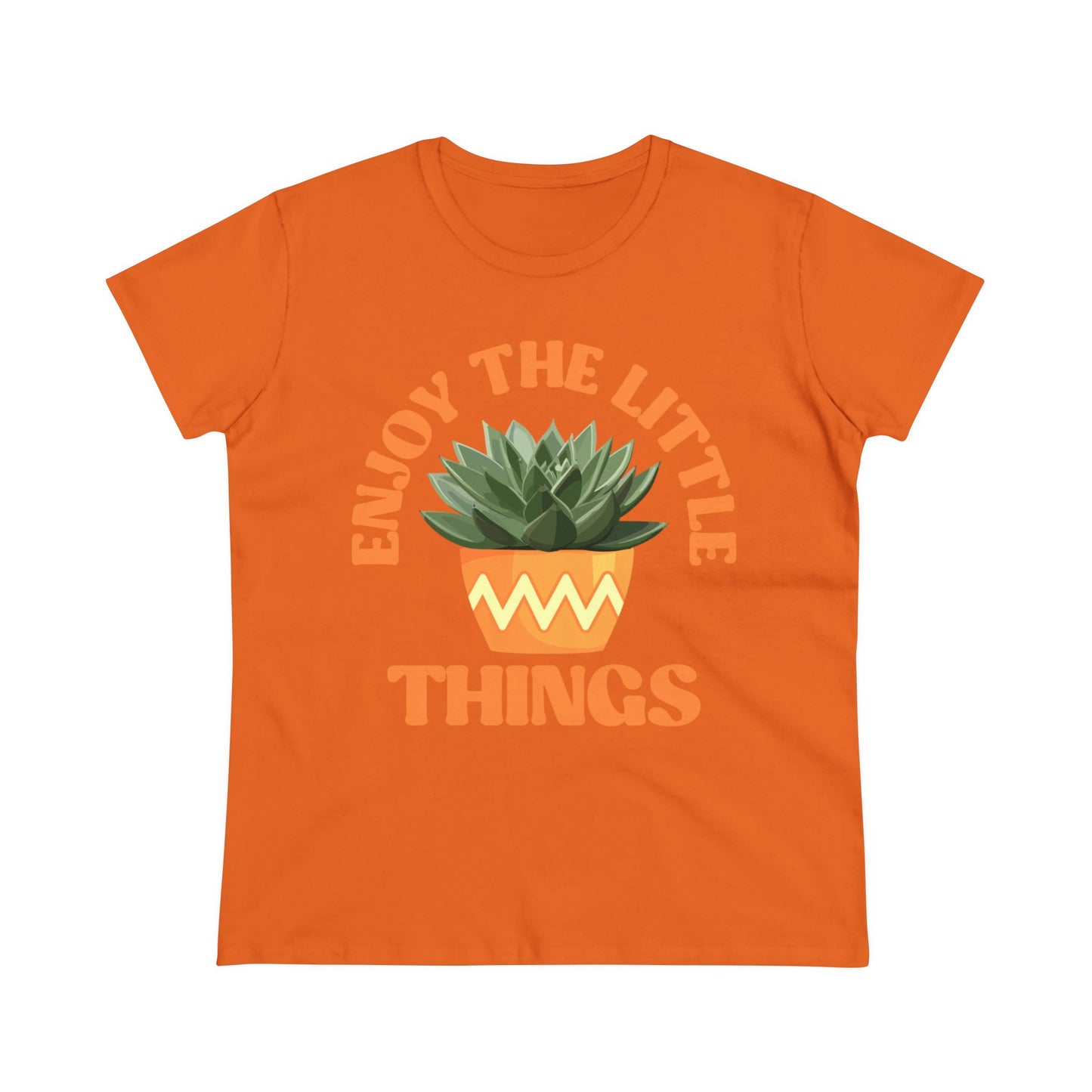 Enjoy the Little Things - Gardening - Women's Midweight Cotton Tee