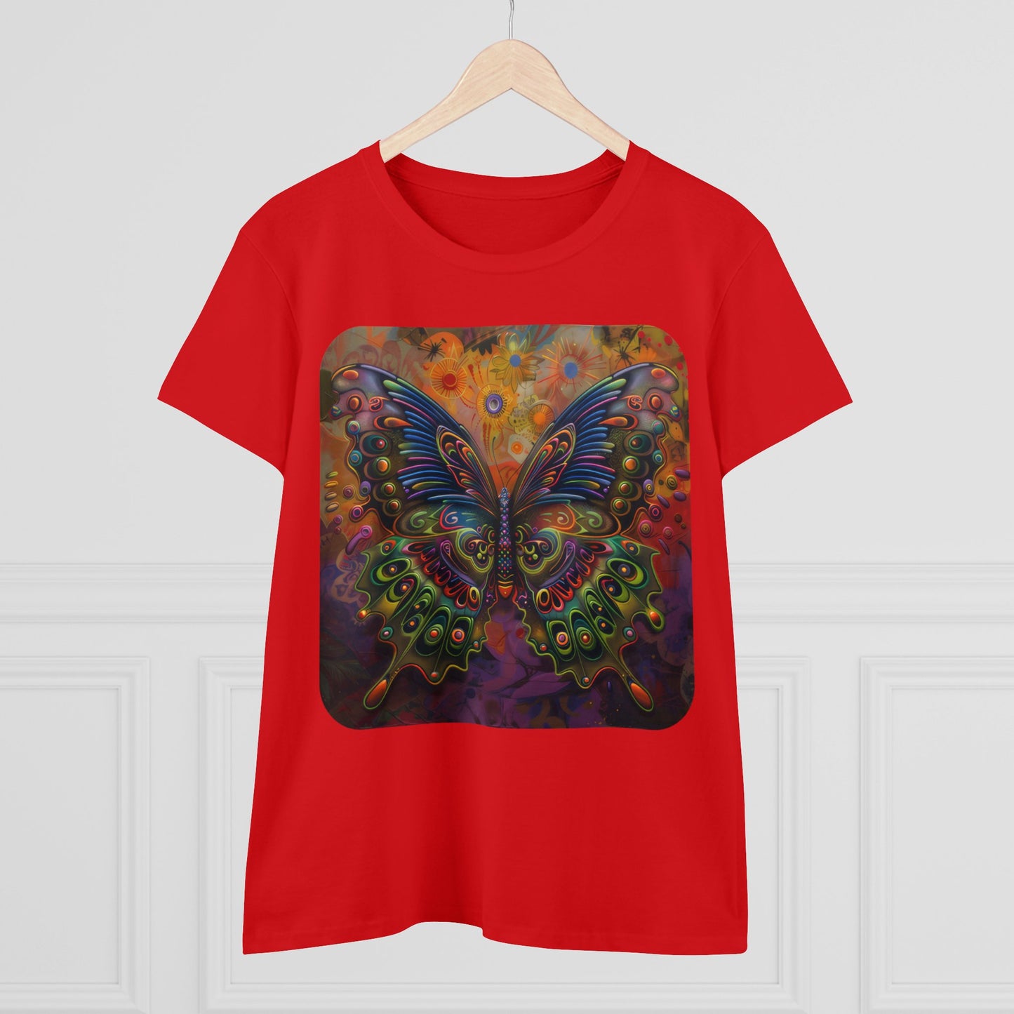 Butterfly - Women's Midweight Cotton Tee