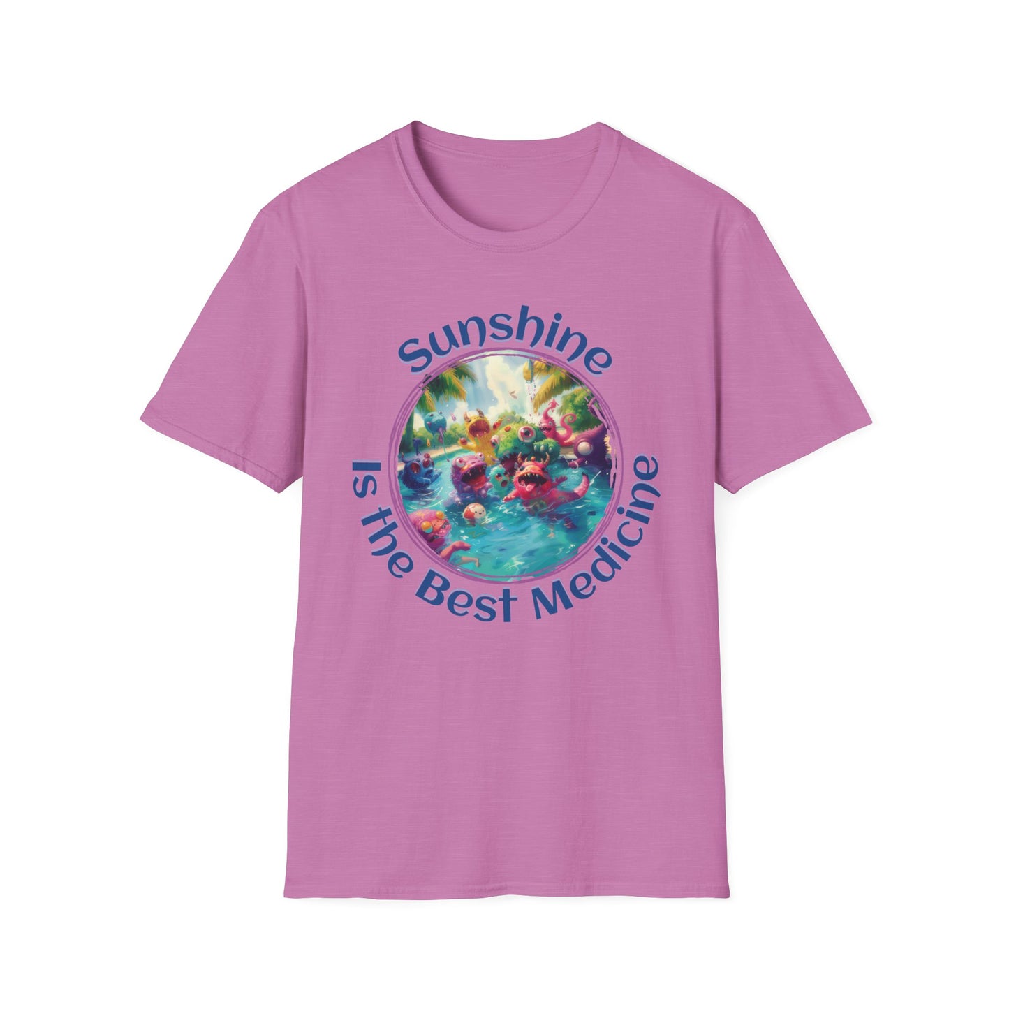 Sunshine is the Best Medicine - Unisex Softstyle T-Shirt