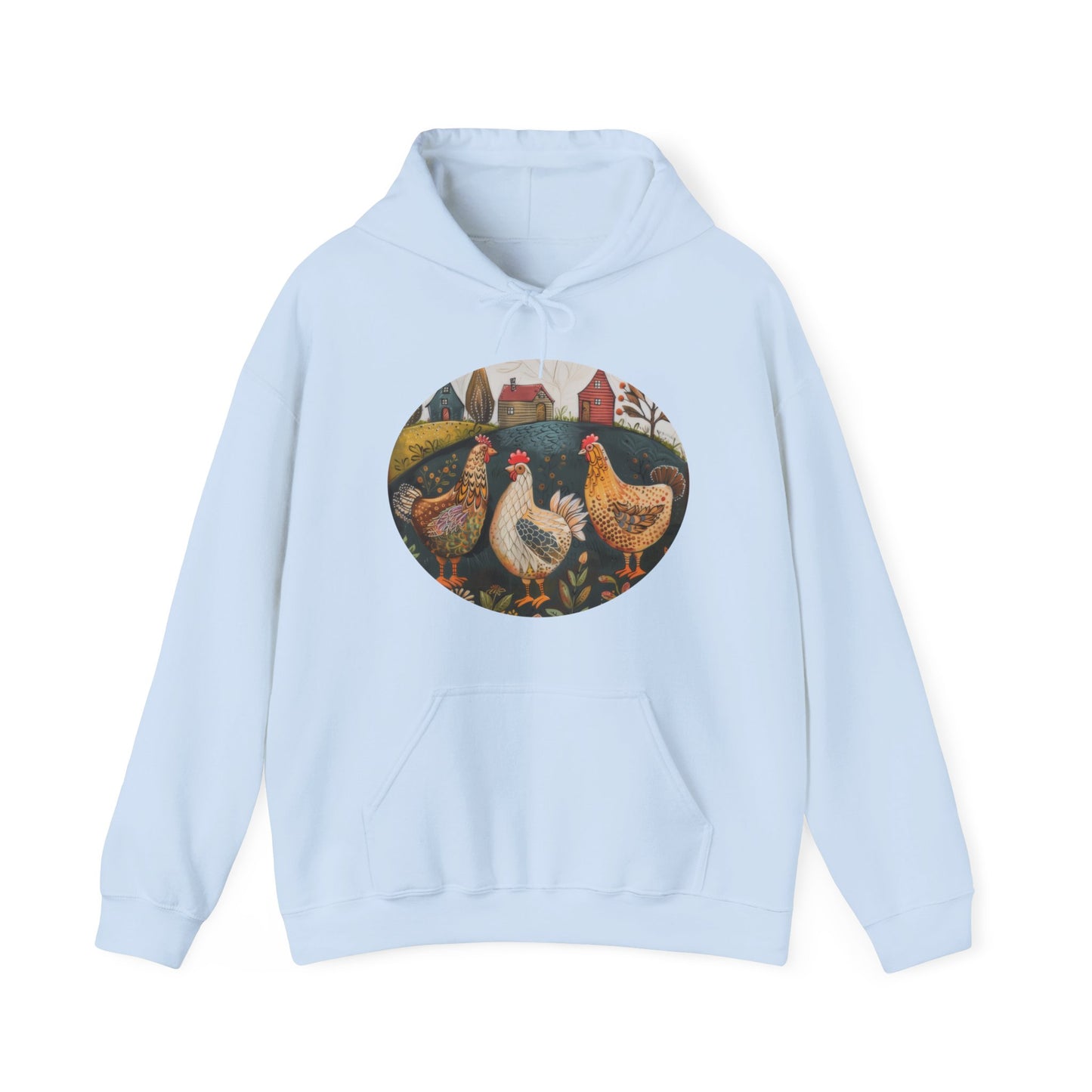 Chickens - Unisex Heavy Blend™ Hooded Sweatshirt