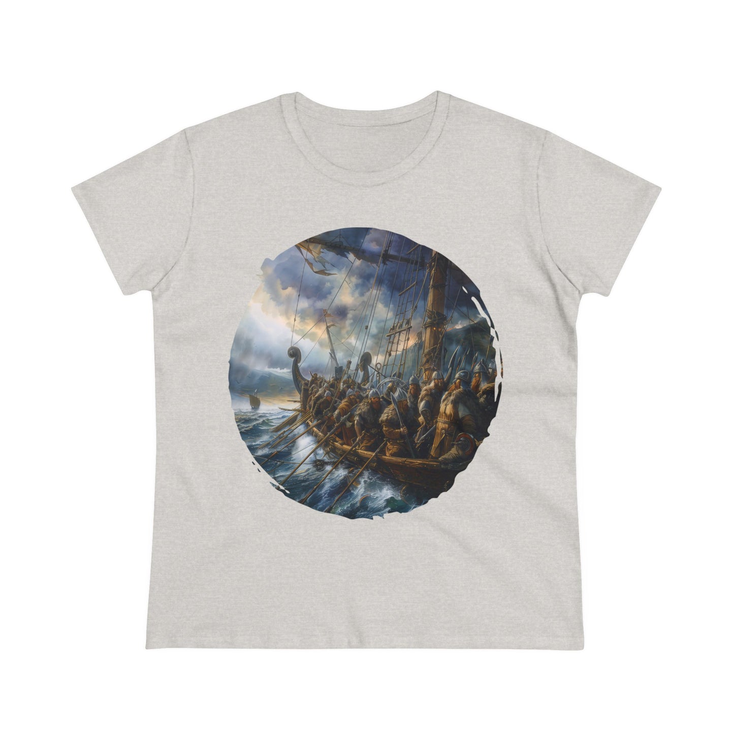 Vikings - Fantasy - Women's Midweight Cotton Tee