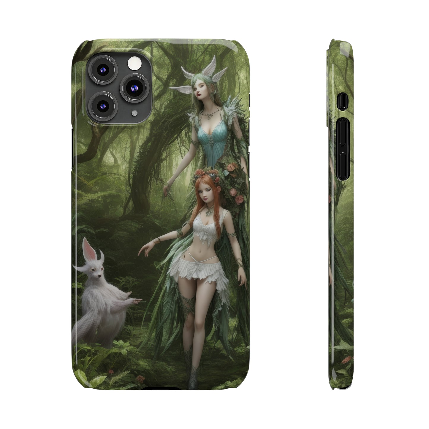 Curious Wood Nymph - Phone Case