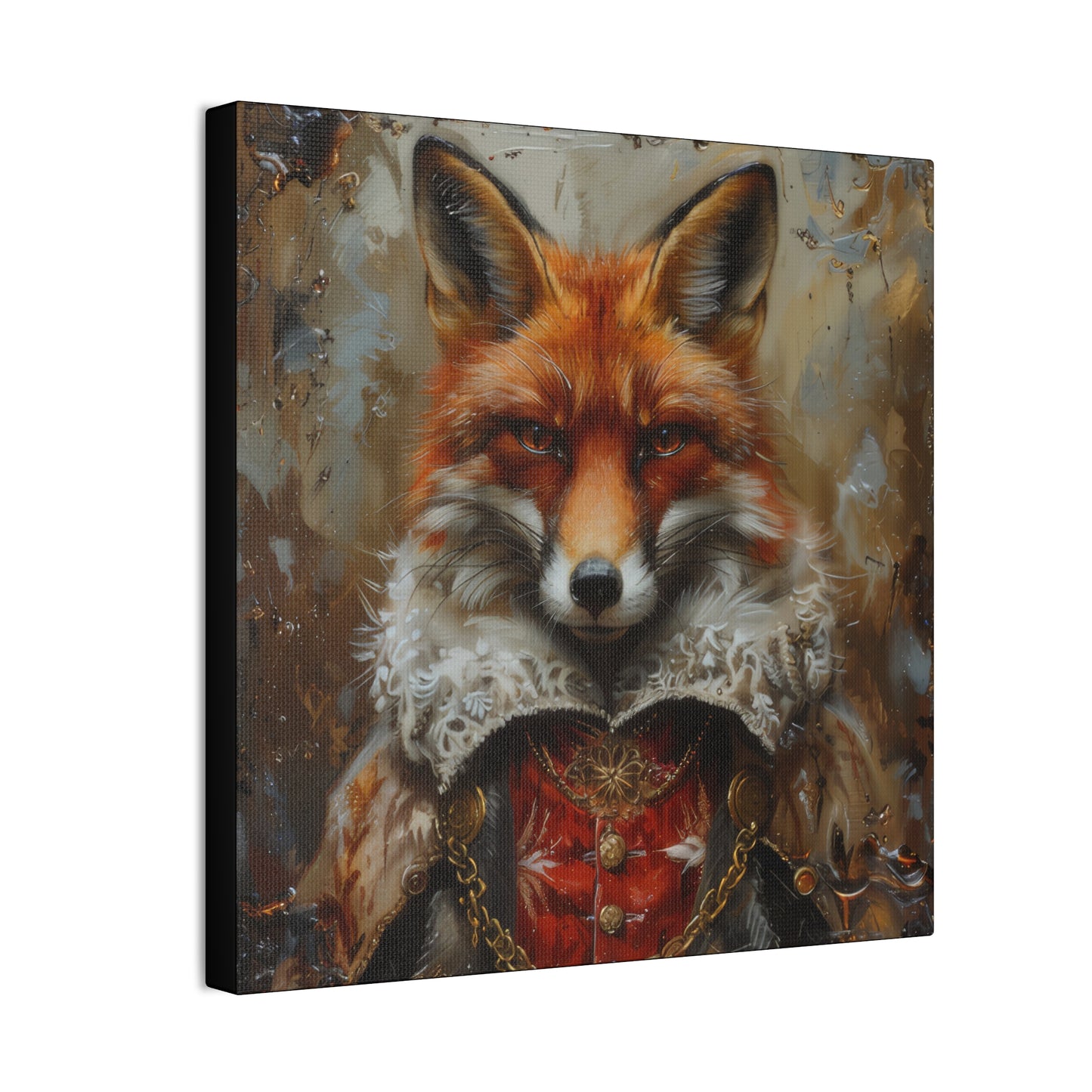 General Fox - Canvas Stretched, 0.75"