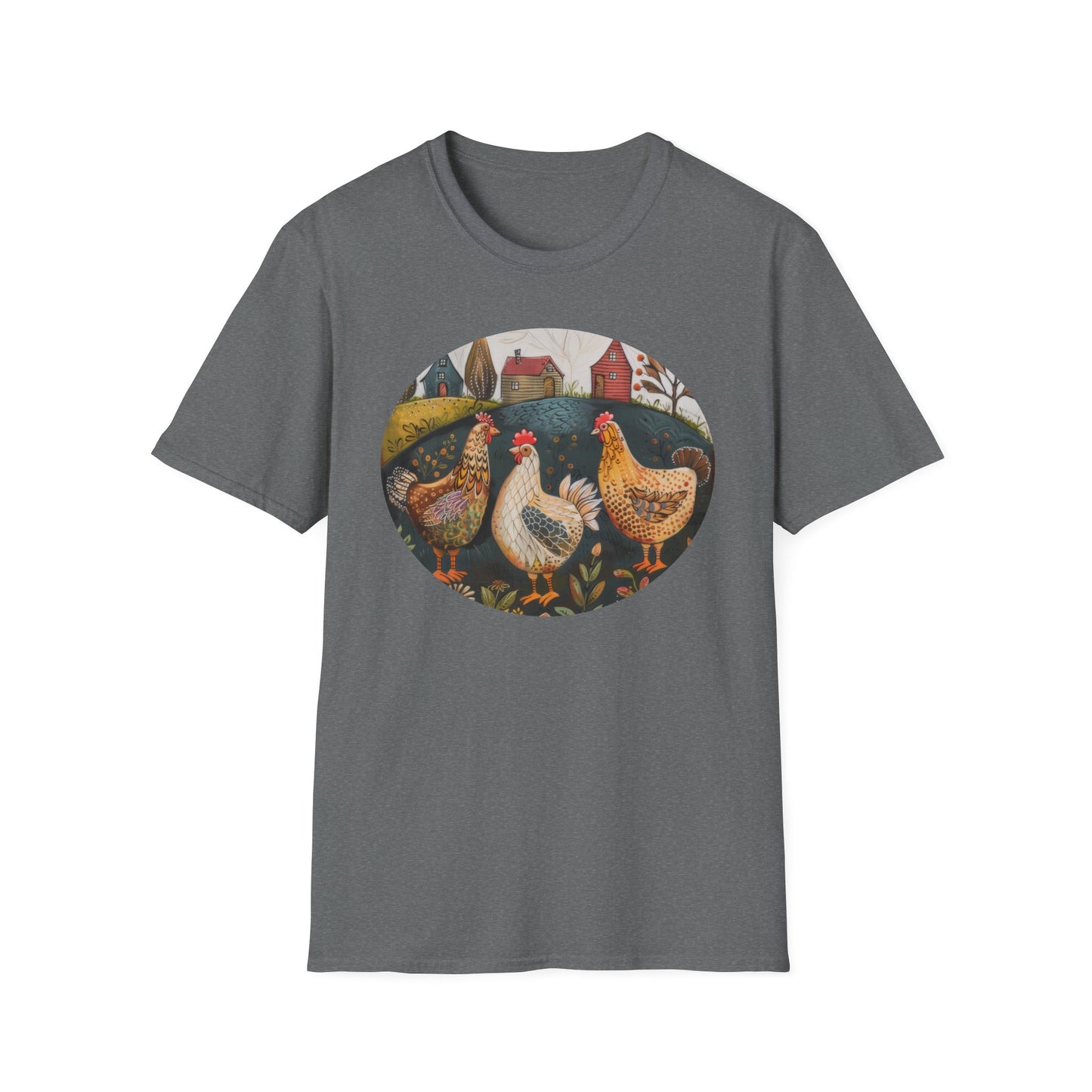 Chickens - Unisex Softstyle T-Shirt