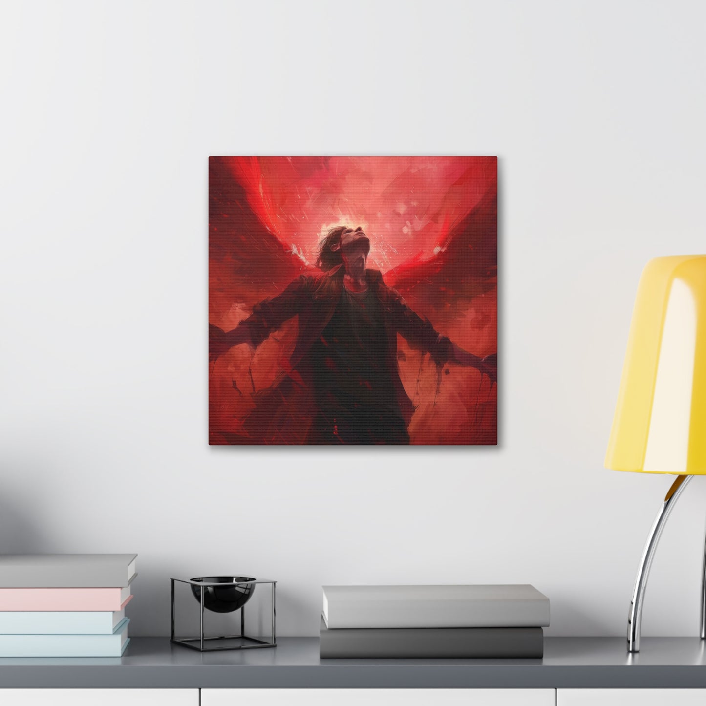 Angel or Devil - Canvas Stretched, 0.75"