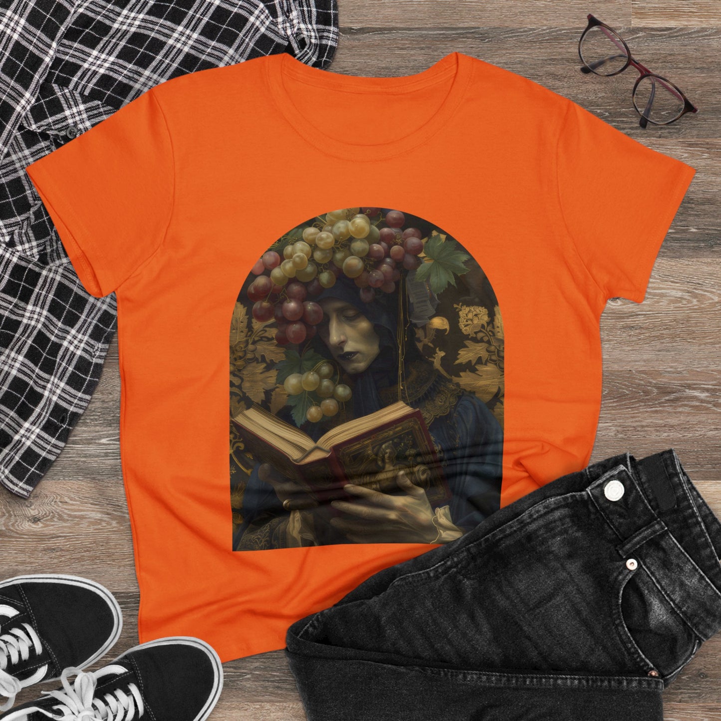 Solemn Reading - Fantasy - Women's Midweight Cotton Tee