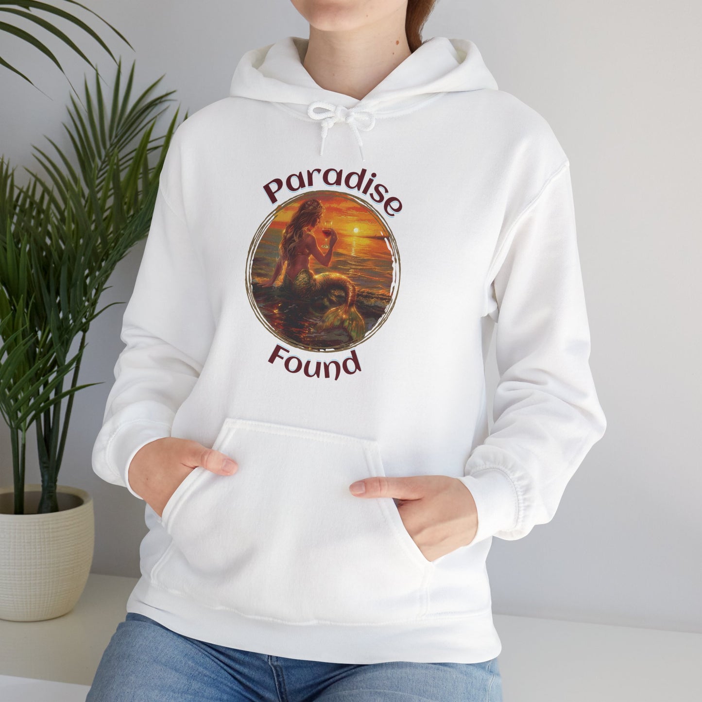 Paradise Found - Unisex Heavy Blend™ Hooded Sweatshirt