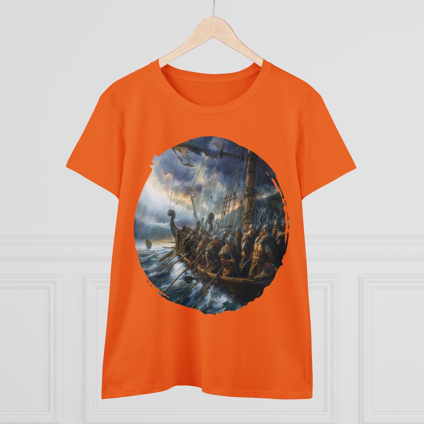 Vikings - Fantasy - Women's Midweight Cotton Tee