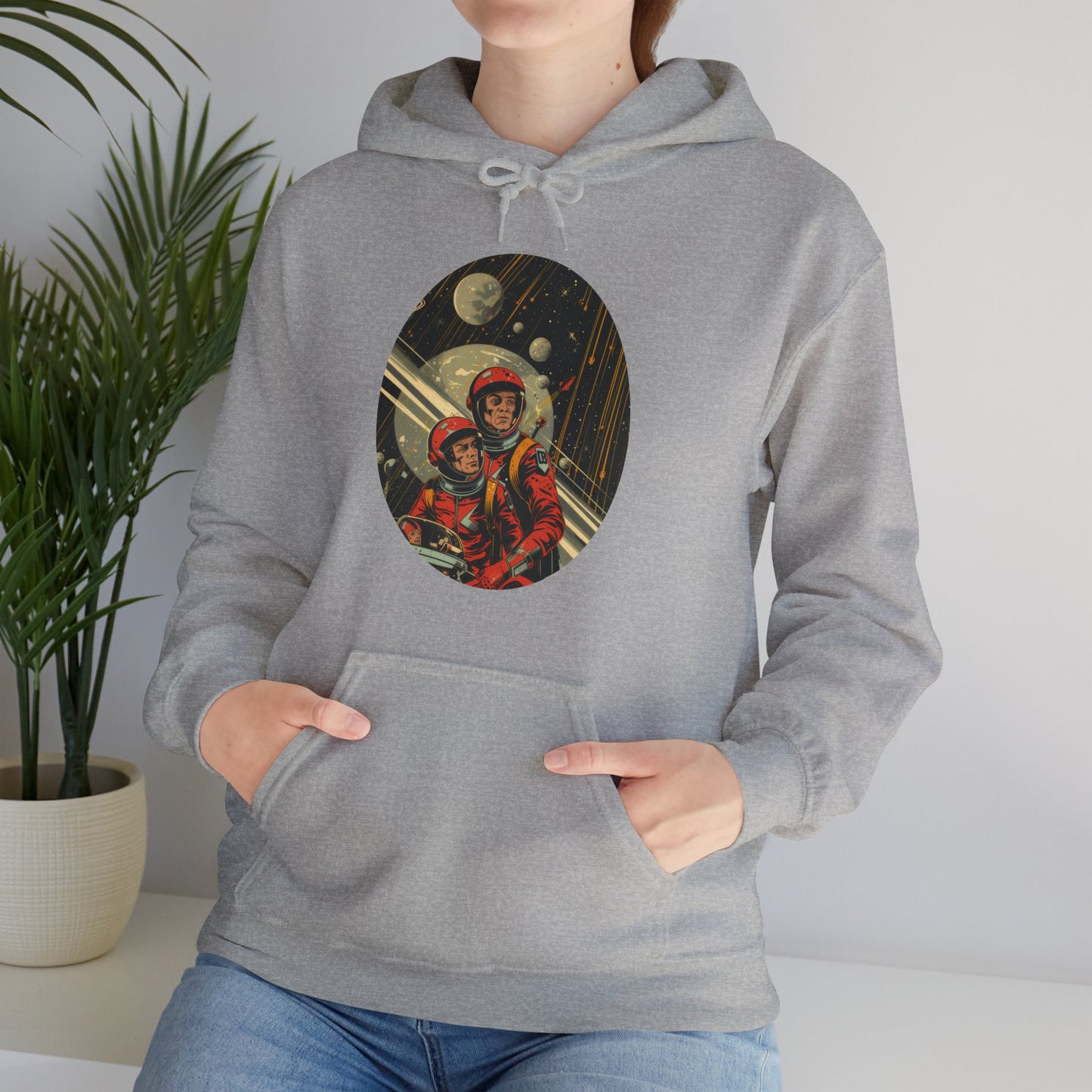 Spacemen - Unisex Heavy Blend™ Hooded Sweatshirt