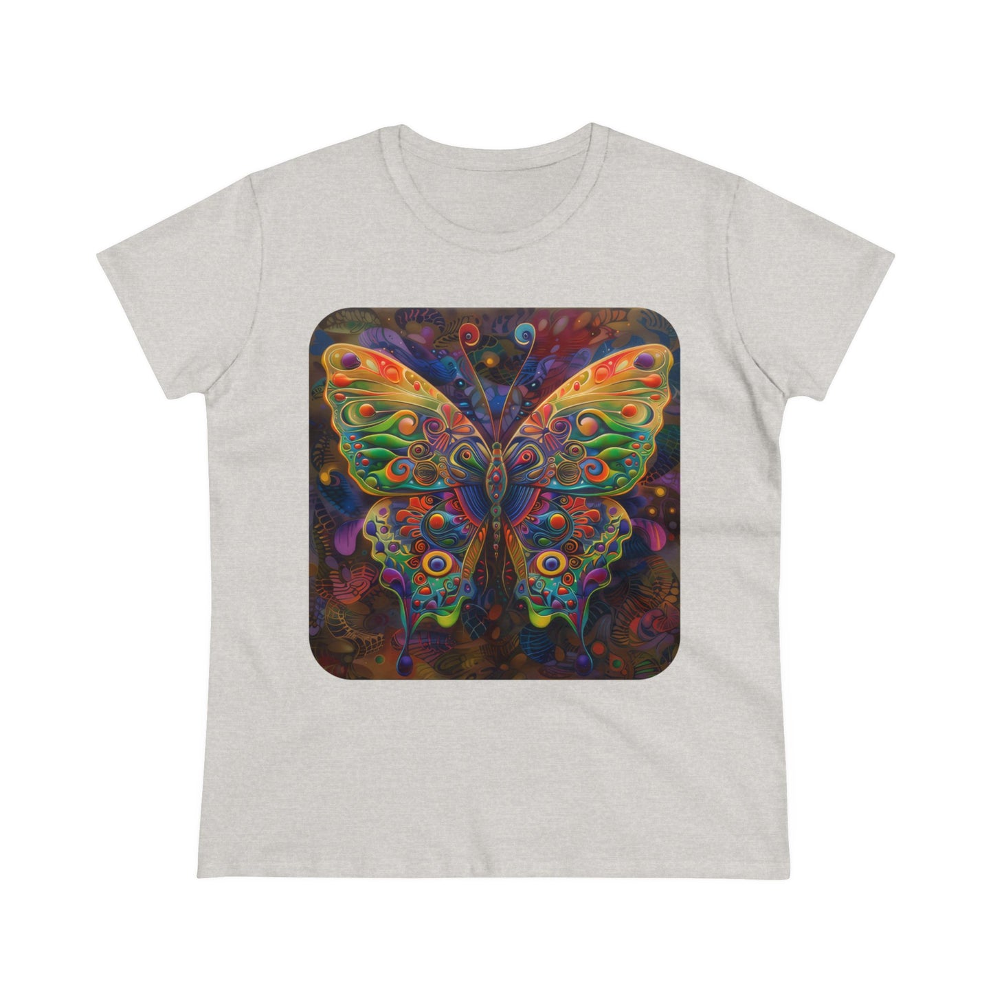 Butterfly - Women's Midweight Cotton Tee