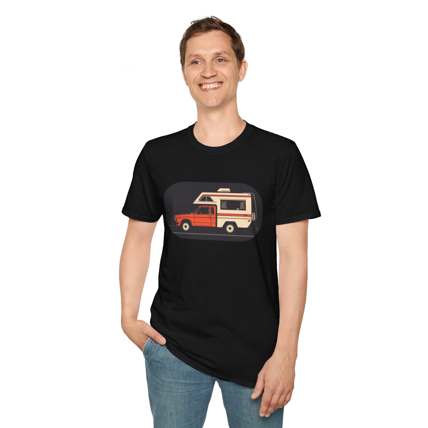 Camping! - Unisex Softstyle T-Shirt