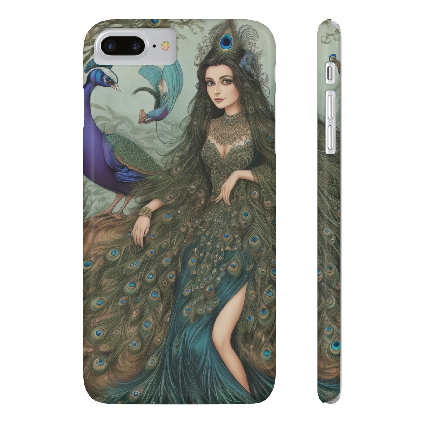 Peacock Witch - Phone Case