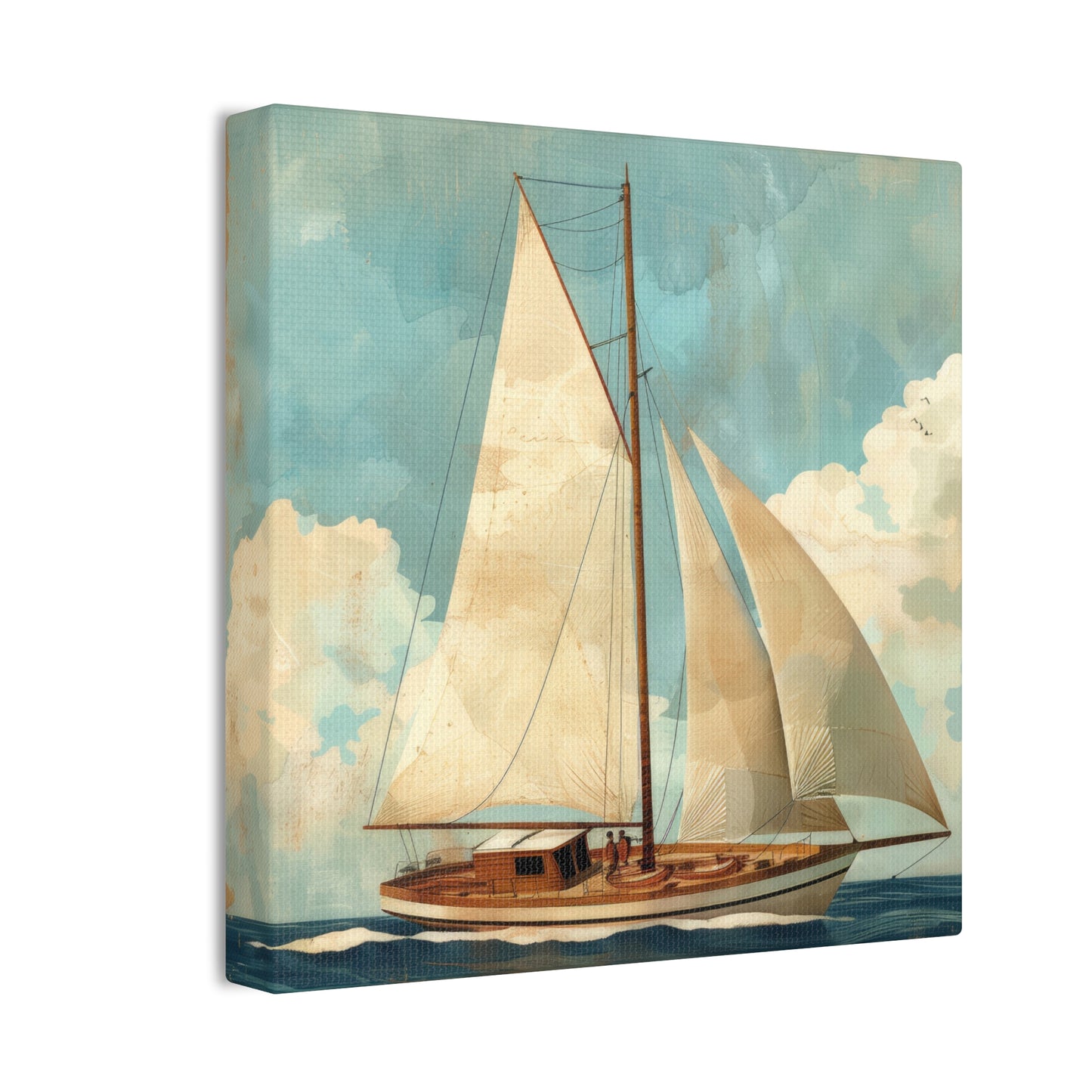 Sailing  - Canvas Stretched, 0.75"