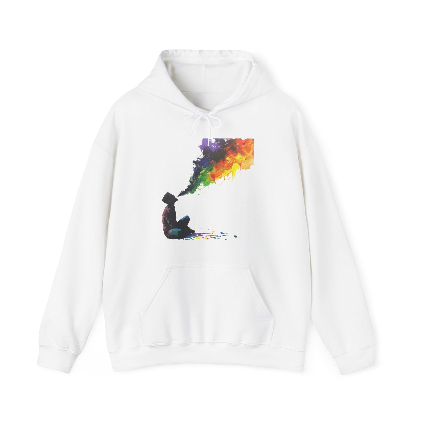 Rainbow Breath - Unisex Heavy Blend™ Hooded Sweatshirt