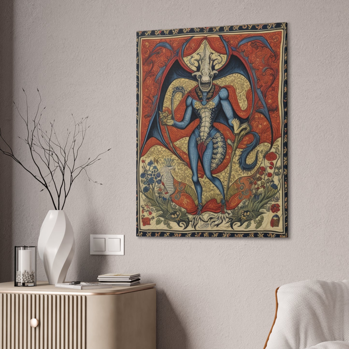 Medieval Tapestry - Canvas Stretched, 0.75"