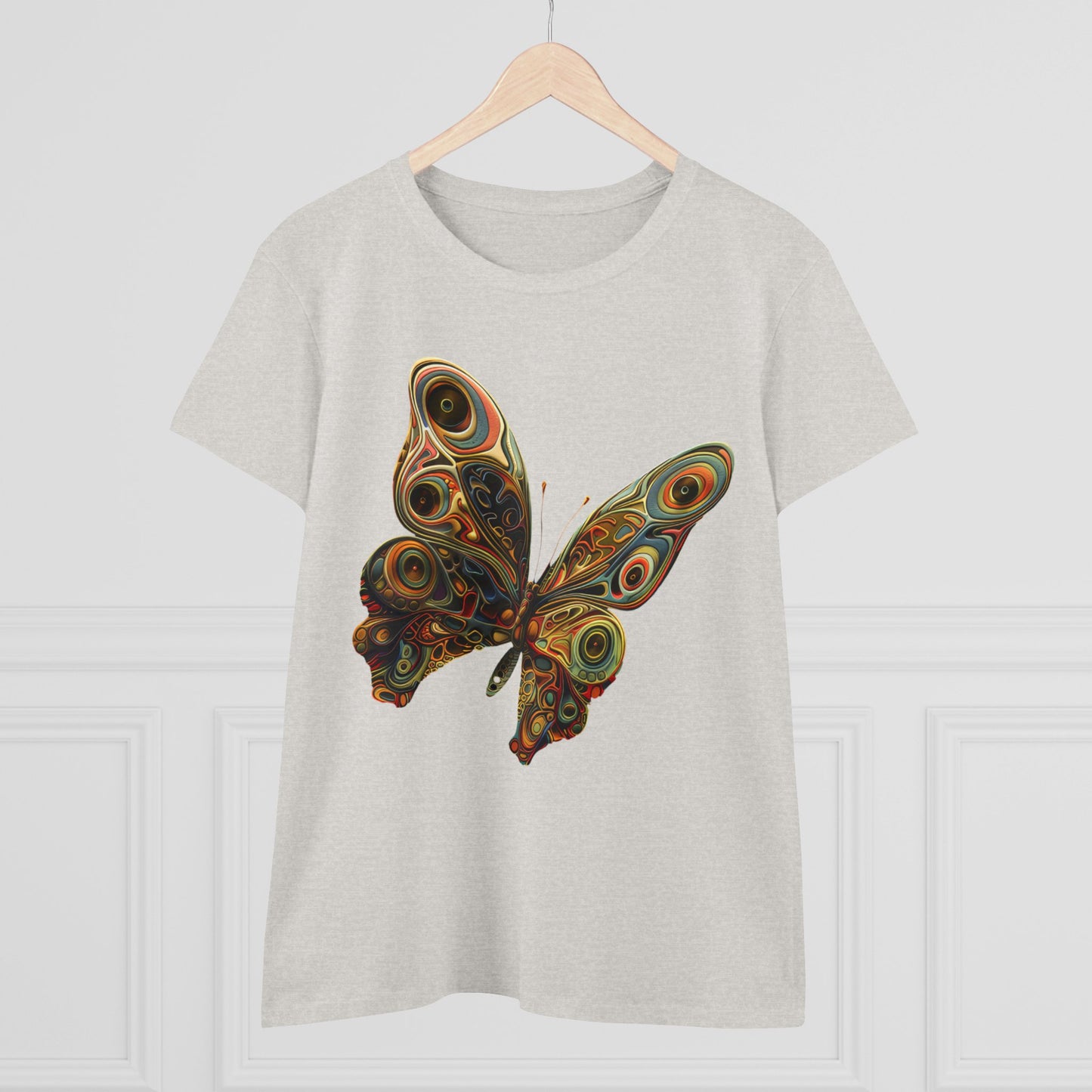 Butterfly - Women's Midweight Cotton Tee