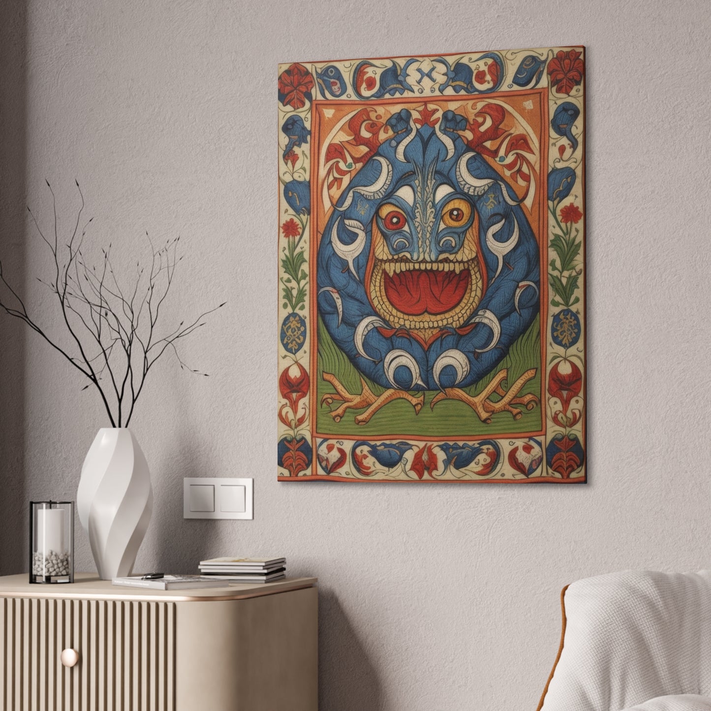 Medieval Tapestry - Canvas Stretched, 0.75"