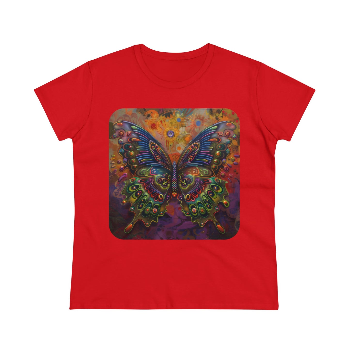 Butterfly - Women's Midweight Cotton Tee