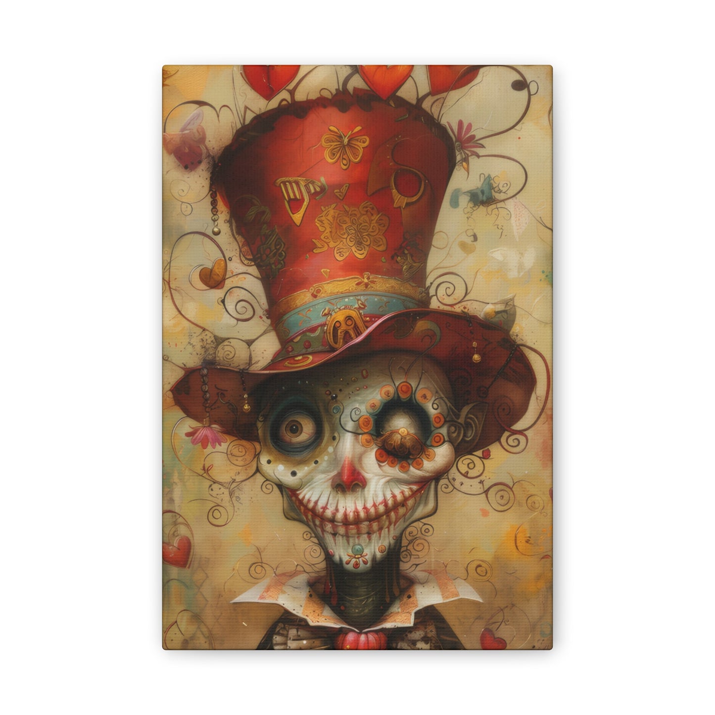 Top Hat - Canvas Stretched, 0.75"