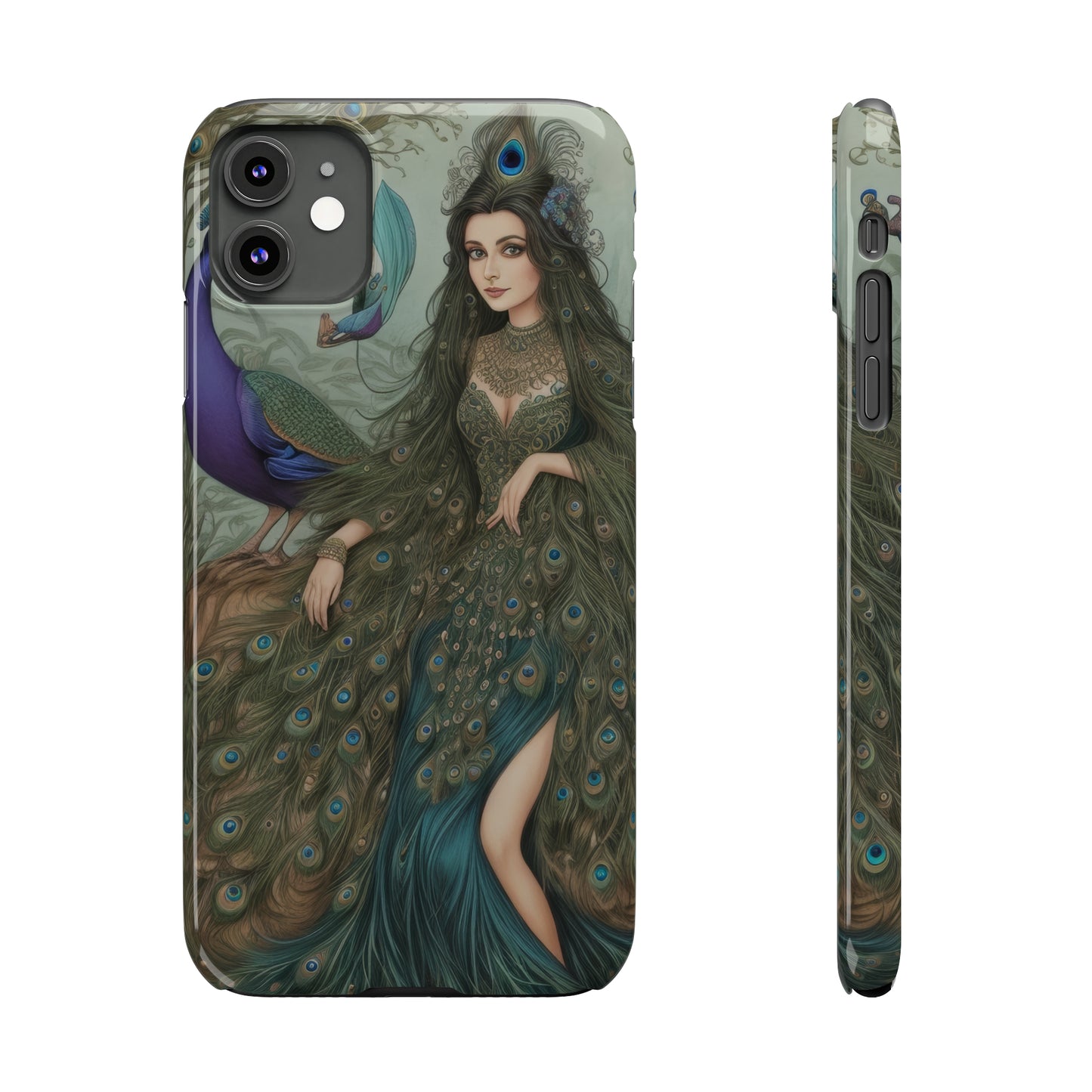 Peacock Witch - Phone Case