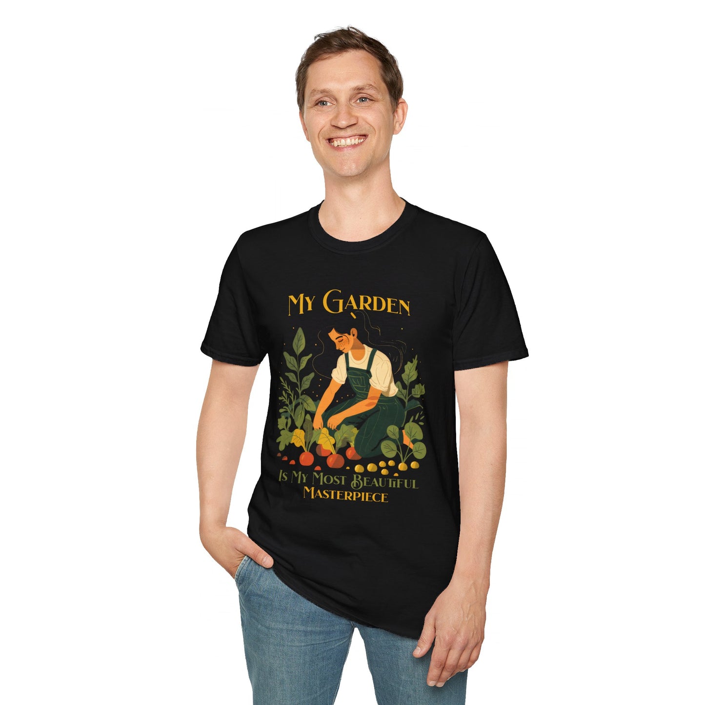 Garden Masterpiece - Unisex Softstyle T-Shirt