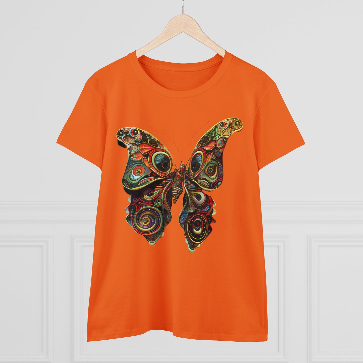 Butterfly - Women's Midweight Cotton Tee