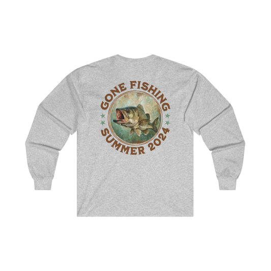 Gone Fishing - Unisex Ultra Cotton Long Sleeve Tee